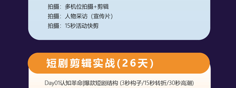 短剧剪辑师课程